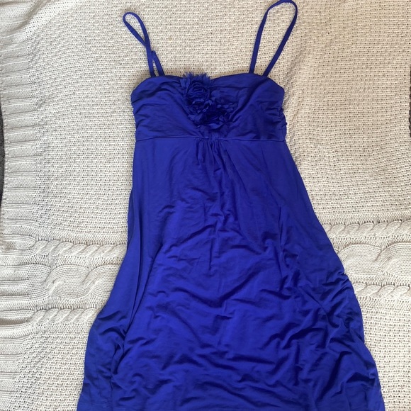 empire waist party dress Plus Size Evening Dress– Hello Curve J Crew Royal Blue SIZE:4 Years MATERIAL_Lace